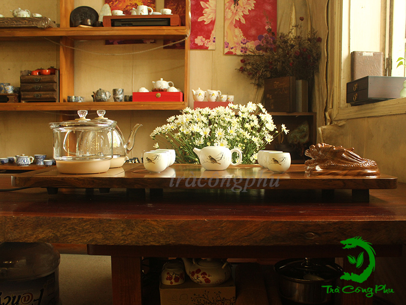 Combo bàn trà thanh long khuyên điểu - TLBA035